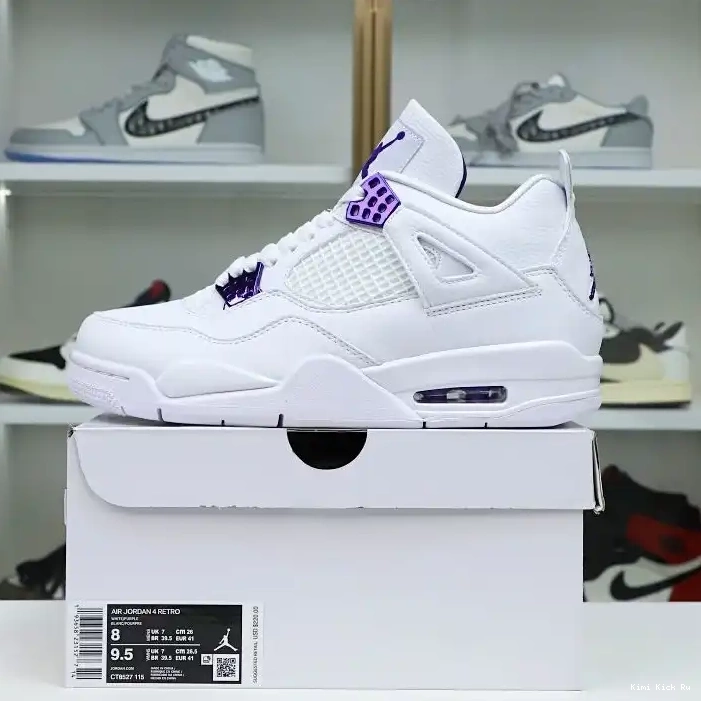 Kimikick JORDAN AIR 4 METALLIC PURPLE 0527